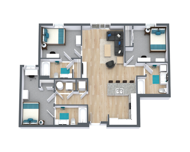 texan c1 floor plan