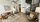 furnished living room