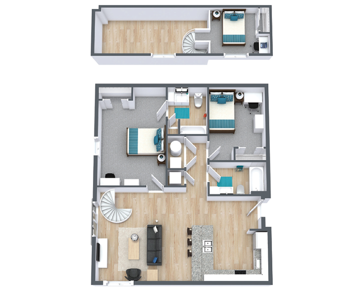 Maverick Floor plan