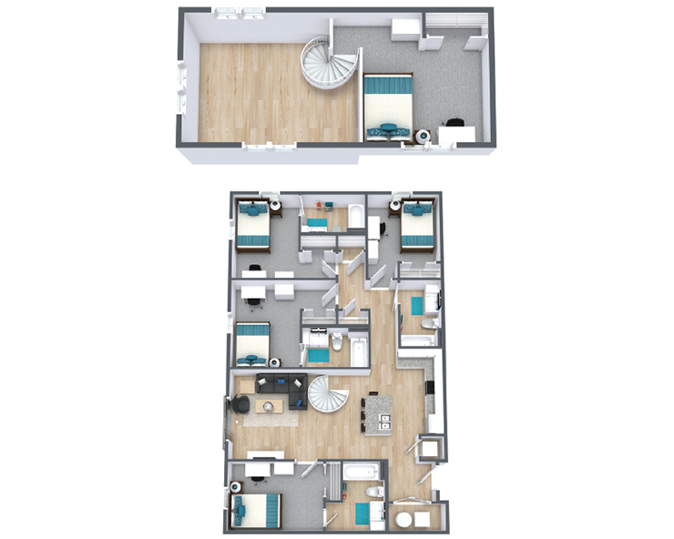 Rainey Floor plan