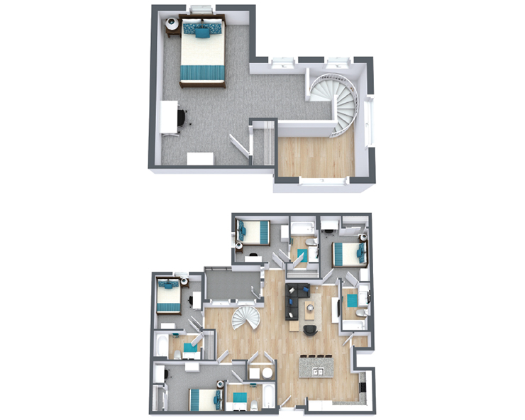 Ransom Floor plan