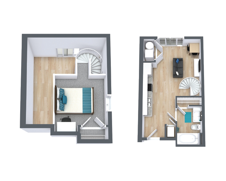 Ride Lonesome Floor plan