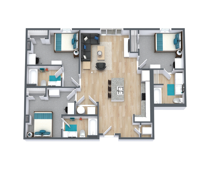 Spur Floor plan